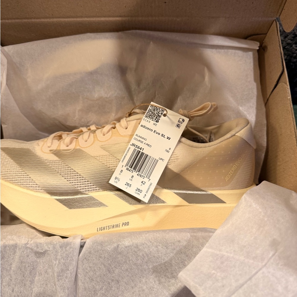NWT Adidas ADIZERO EVO SL SHOES - Picture 8 of 9